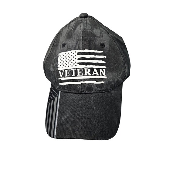 outdoor cap Company Other - Kryptek Veteran Embroidered Flag Hat Adjustable Black